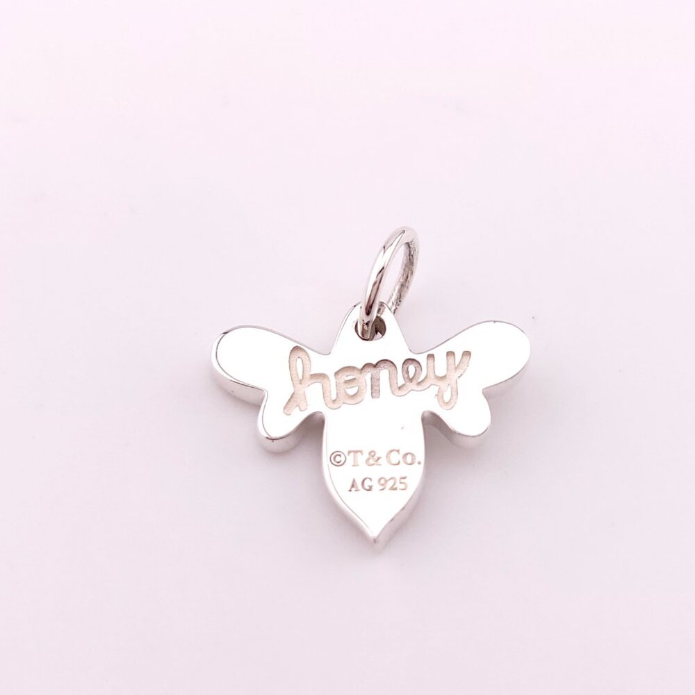 Vintage Tiffany & Co. Sterling Silver HONEY BEE Tiny Charm Pendant - Picture 2 of 7